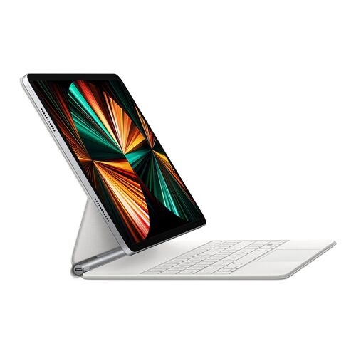 Magic Keyboard iPad Air 13 pouces (2026) M4 / (2025) M3 / (2024) M2 / iPad Pro 12.9 (2018/2020/2021/2022) QWERTY / UK Blanc