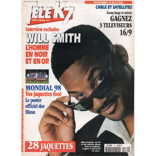 Télé K7 770 - Will Smith - Mondial 98 (6j) - William Hurt - Poster Equipe De France 98 - Liv Tyler - Lady Di - Laurent Blanc - Carole Rousseau -