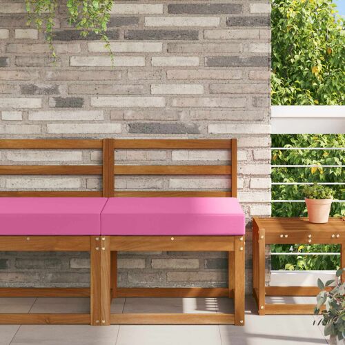 Vidaxl Coussin De Canapé D'extérieur Rose 60 X 60 X 8 Cm Polyester