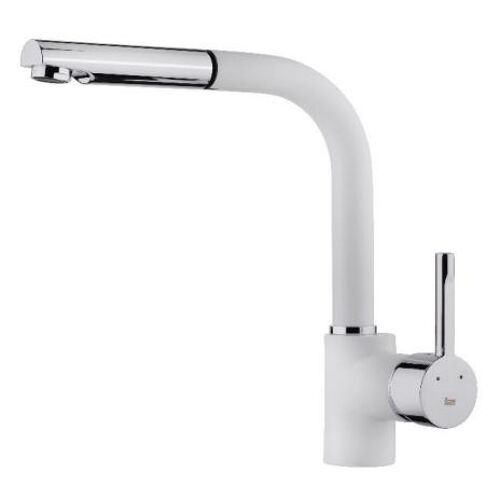 Teka GRIFO ARK 938 W Acier inoxydable et Blanc