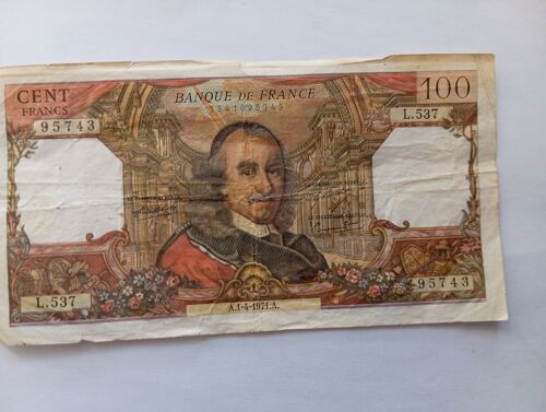 Billet De 100 Franc