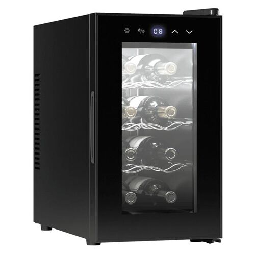 Cecotec GrandSommelier 830 Refroidisseur de vin thermoélectrique Pose libre Noir 8 bouteilles