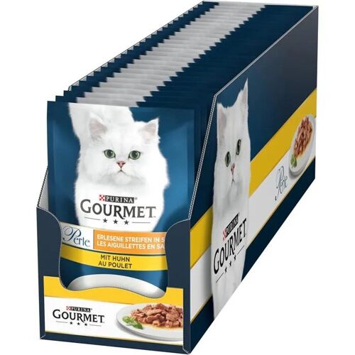 Gourmet Lot De 26 Paquets De Nourriture Humide Pour Chat Avec Poulet 26 X 85 G