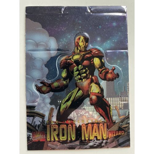 The Invincible Iron Man Die "Cut" Trading Card (1997) Marvel