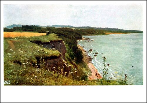 Chichkine Ivan Lot 4 Cartes Postales Tableaux Peinture