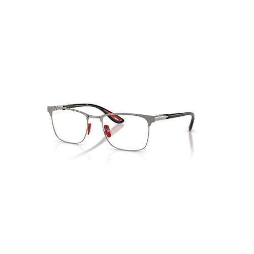 Ray-Ban Rb6621m Optics Scuderia Ferrari Collection - Monture Noir Verres Incolore 54-19 Polarisés