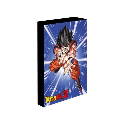 Cadre Retroeclaire Dragonball Z Goku Kamehameha 30x40