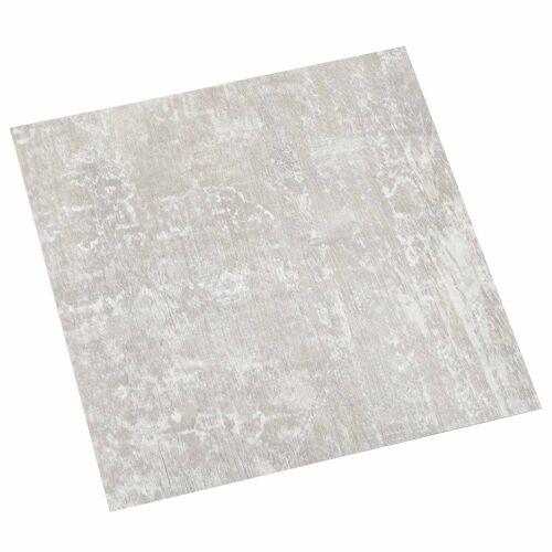 vidaXL Lattes de revêtement de sol autocollantes 30,5 x 30,5 cm 20 pcs