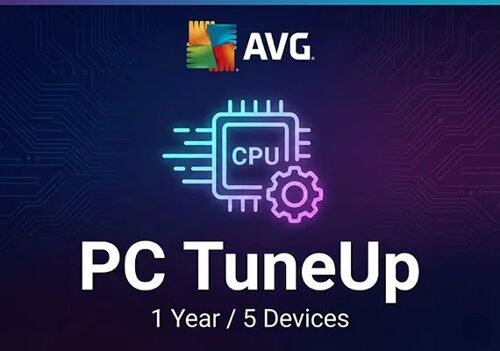 AVG PC TuneUp (1 Year / 5 Devices) Key - GLOBAL