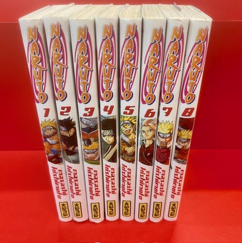 Naruto Tome 1 À 8