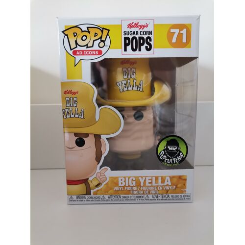 Figurine Pop Big Yella, Kelloggs Sugar Corn Pops No 71 Avec Boite