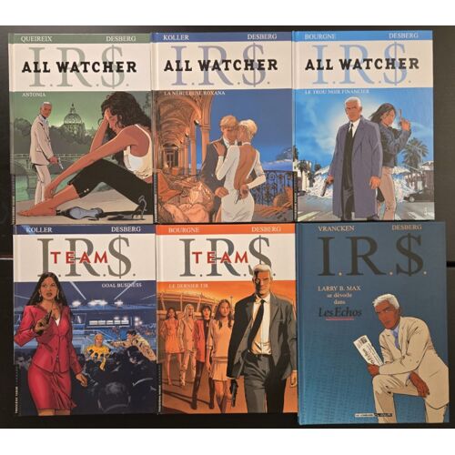 Lot De 7 Bd De Hors-Série I.R.$ De Desberg, Eo