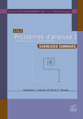 L3m1 Problèmes D'analyse I