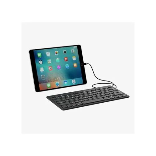 Clavier ¿ ZAGG ¿ ZLTKBW BBU ¿ Filaire Lightning UK ¿ Noir ¿ Neuf