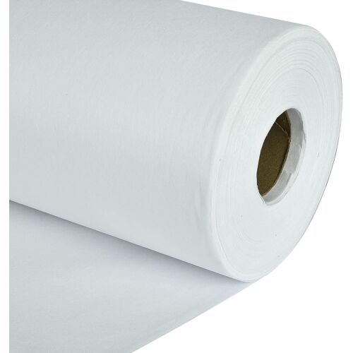 Mevronisshop-Fashion Track Entoilage Thermocollant 90 Cm, Tissu Non Tissé Moyen Et Léger, Couture, Loisirs Créatifs, Colliers, Robes (Blanc, 1 Mètre ¿ Poids Léger)