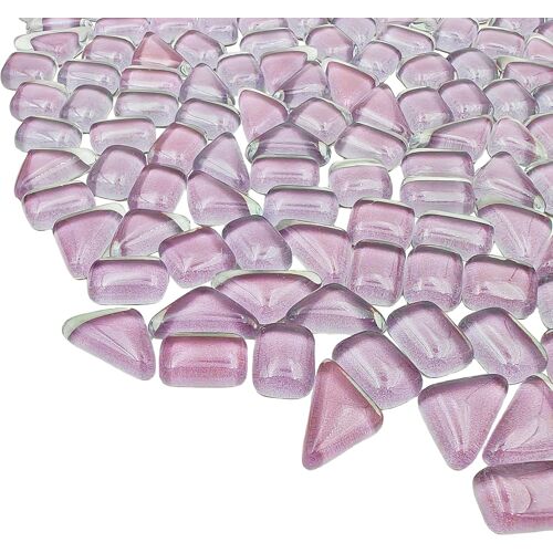 Mevronisshop-Carreaux De Mosaïque En Verre De Cristal Pour Travaux Manuels, Pièces De Mosaïque Irrégulières Pour La Décoration De La Maison Ou Les Loisirs Créatifs, Fournitures De Fabrication De Mosa