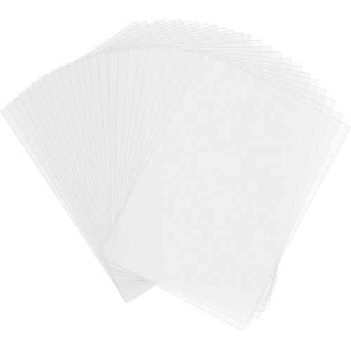 Mevronisshop-Papier Calque, 50 Pcs A4 Feuille Calque Papier, Papier Dessin Blanc Pour Patron Couture, Dessin, Scrapbooking Et Calligraphie La Copie