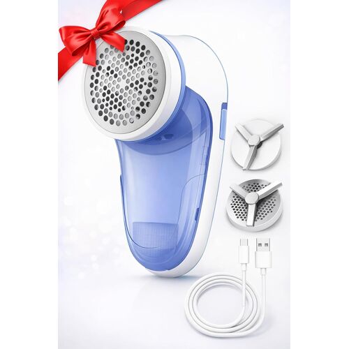 MEVRONISSHOP-liminateur de peluches électrique pour boules de vêtements. Élimine les peluches rechargeable USB type C puissant. Dissolvant électrique de peluches pour vêtements, 2 lames en acier inox
