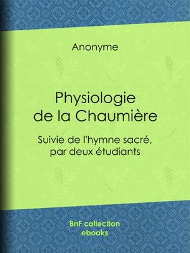 Physiologie De La Chaumière