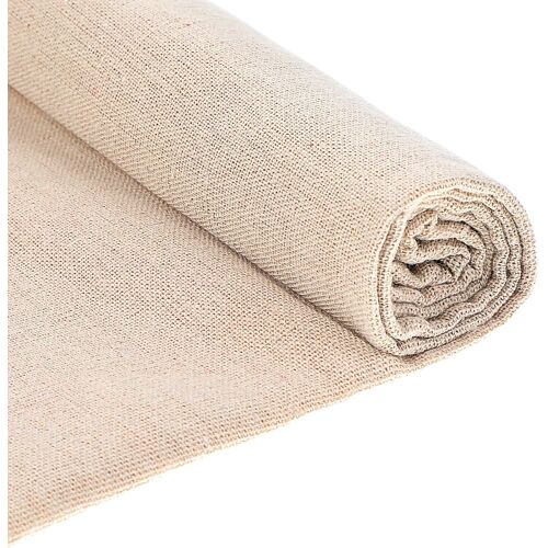 Mevronisshop-Tissu En Lin Pour Point De Croix 150 × 50 Cm Tissu À Broder En Lin Mousseline 20% Coton Pour La Couture De Vêtements Et Artisanat Toile En Lin Pour Broderie Tissus Au Metre