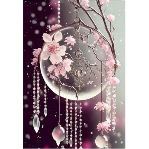 Mevronisshop-1 Pièces Diamond Painting Attrape Rêves Broderie Diamant Kit Complet Diamond Painting Broderie 30x40cm Convient Aux Adultes Aux Enfants À La Décoration De La Maison