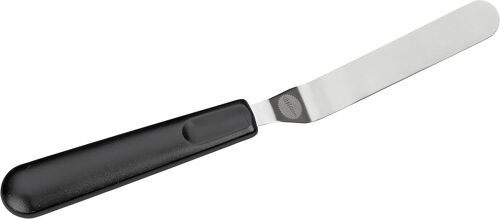 Mevronisshop-Spatule Wilton Coudée 22,5 Cm, Argent/Noir, 9-Inch