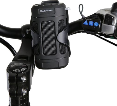 MEVRONISSHOP-Werpower Haut-Parleur Portable Bluetooth 4.0 étanche sans Fil avec Support vélo et télécommande