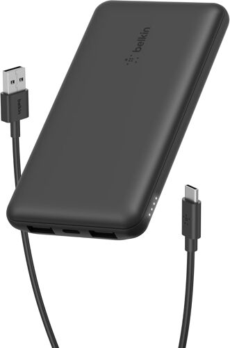 Mevronisshop-Batería Externa Portátil De 10000mah, Cargador Externo Usb-C Con 1 Puerto Usb-C Y 2 Puertos Usb-A, Power Bank De 15 W, Batería Portátil Para Iphone, Galaxy, Pixel, Airpods, Ipad Y Otros
