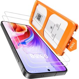 JGD-Verre Trempé pour Samsung Galaxy S26 Plus, Dépoussiérage Automatique, Installation Rapide, Sans Bulles, Dureté 9H, Résistant aux Rayures, Coques de Téléphone Compatibles, 2 Pièces