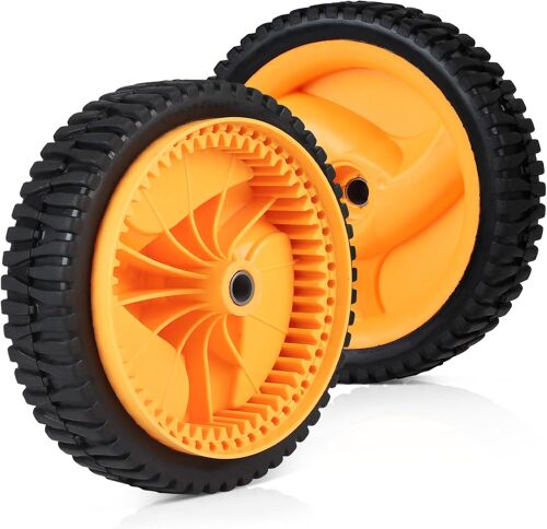 MEVRONISSHOP-Lot de 2 Roues Tondeuse 53 Dents Compatible avec Craftsman Partner Electrolux McCulloch Rally et Autres Tondeuses à Gazon