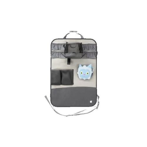 Organisateur De Voiture - Yéti (+ Mini Sac) - pliable pour ranger la Toniebox, les Tonies, la station de recharge, les écouteurs