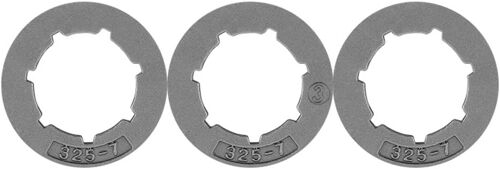 MEVRONISSHOP-Bague tronçonneuse,Bague Tronçonneuse,Oregon Ringrad 325,Pignon Tronçonneuse 325 7 Dents,Pline 7 Dents 325, 028 AV Super Tronçonneuse 50,8 Cm,3 Pièces .325 7 Dents Petit