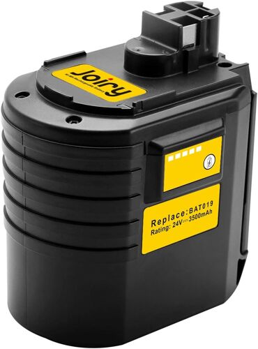MEVRONISSHOP-24V 3.5Ah Batterie pour Bosch GBH24VRE GBH24VFR GBH24VSR BBH24VRE BAT019 BAT020 BAT021 11225VSR 2607335082 2607335216 2607335190 2607335163, Ni-MH Battery