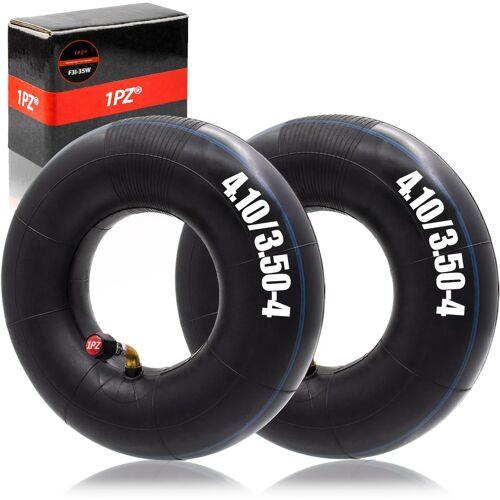 MEVRONISSHOP-F3I-35W 2 Chambres à air 4,10/3,50-4"" pour Chariot à main, Chariot de Jardin, Tondeuse à Gazon, Diable, remplacement pour Pneu de 4.10-4 4.10 3.50-4 410/350-4