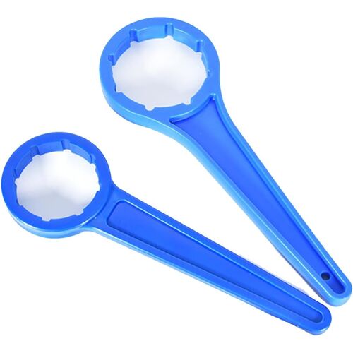 MEVRONISSHOP-Lot de 2 clés pour bidon Din51/61, clé à main, ouvre-bouteille pour bouchon à vis Din51 + Din61, ouverture facile des bidons de 5/10/20/25/30 litres