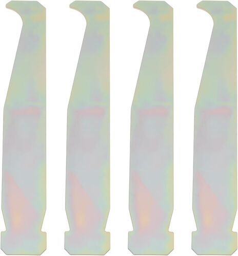 MEVRONISSHOP-Lot de 4 Nettoyeurs de Rainures de Barre pour Tronçonneuse Outil de Nettoyage pour Tondeuse à Gazon Tronçonneuse Souffleuse à Neige 10 X 1,5 Cm