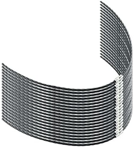 MEVRONISSHOP-Fil de Coupe Extra résistant pour Bosch F016800431 débroussailleuse Compatible avec débroussailleuse Bosch AFS 23-37, 37 cm × 3,5 mm (20)