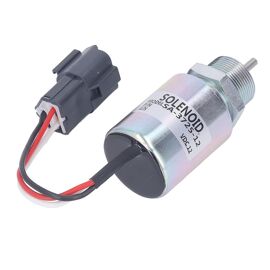 MEVRONISSHOP-lectrovanne D'arrêt de Carburant SA 3725 12 30A87-00040 30A87-20402 Solénoïde D'arrêt en Acier Inoxydable pour L3E S3L S4L L3P