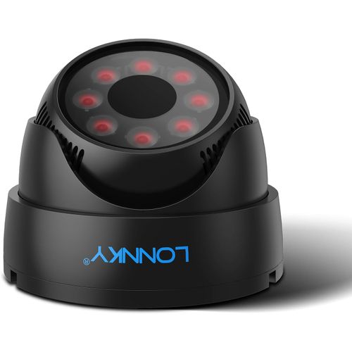 MEVRONISSHOP-clairages Infrarouges 850 nm pour Caméras et VR (Quest, Quest2, Quest3, PS VR2, PS5 VR2) ¿ Intérieur, Câble de 2 m, Vision Nocturne B/W LED, Alimentation 12 V 1 A, Noir