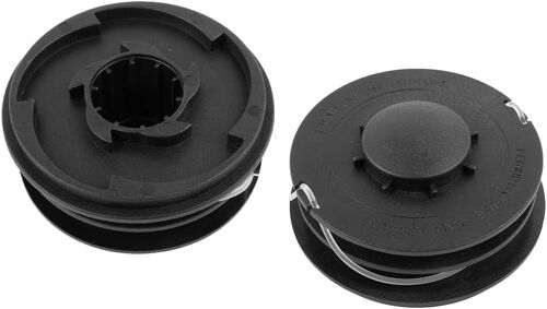 MEVRONISSHOP-Lot de 2 bobines de fil en nylon pour débroussailleuse électrique pour Einhell GC-ET 4530, 10 m x 1,4 mm