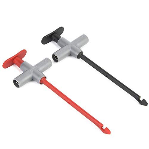 MEVRONISSHOP-2Pcs P5010 4mm Sonde électronique Clip de Accessoire Sonde de Multimètre pour Garage Accessoires Multimetre