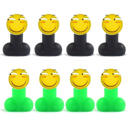 Mevronisshop-8 Pcs Capuchons De Valve En Strass Pour Voiture - Accessoire De Luxe Pour Pneus - Universel Et Facile À Installer¿Noir + Vert¿