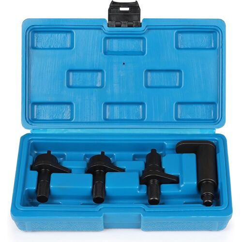 Mevronisshop-4 Pièces Kit De Calage Distribution, Outil De Réglage De La Courroie Du Moteur, Jeu D¿Outils De Réglage Compatible Avec Les Moteurs Vag 1.2 Litres 3 Cylindres Vw A3 Polo Lupo Skoda Cryst