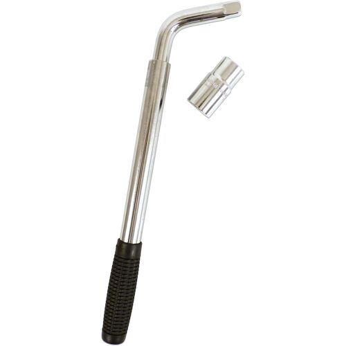 Mevronisshop-Clé Démonte Roue Téléscopique 1/2"", Argenté