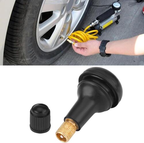 MEVRONISSHOP-10pcs Car Auto TR415 Roue encliquetable Pneu Valve Tige Courte en Caoutchouc Valve