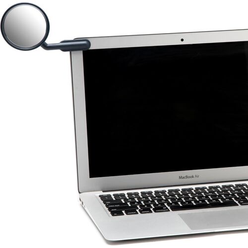 Mevronisshop-Peleg Design Watch-It ¿ Miroir Convexe Clip-On, Retroviseur Interieur Voiture, Miroir Enfant Pour Surveillance Bureau, Moniteur Pc, Cubicle