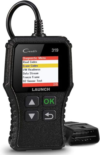 Mevronisshop-Launch Cr319 Obd2 Lecteur De Code D¿Erreur Du Moteur Avec Test D'evap / Du Sonde O2, Outil De Diagnostic Auto Avec Recherche Dtc Pour Effacer Le Voyant Mil Du Moteur