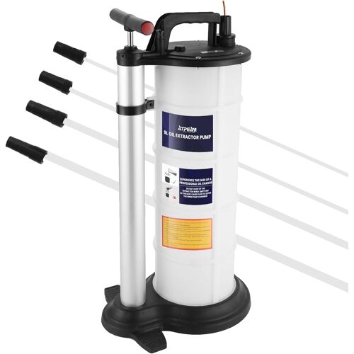 Mevronisshop-Pompe Manuelle Vidange Huile Moteur 9l, Extracteur À Vide Pour Vidange De Liquides Voiture, Moto, Camion