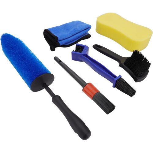Mevronisshop-Kit Pulizia Catena Moto Universales Per Moto Bici Atv (6 Piezas)