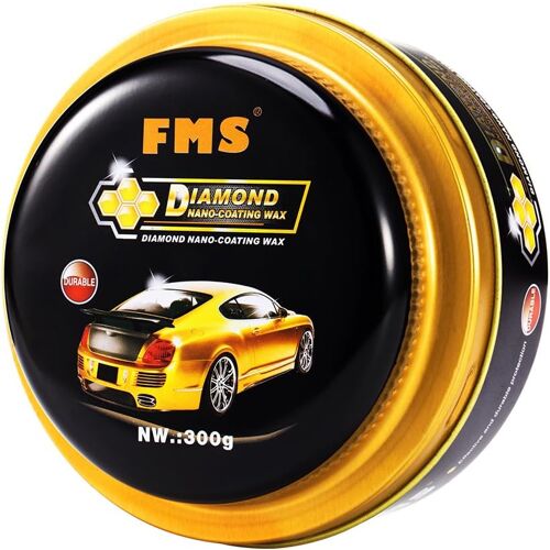 Mevronisshop-Paste Wax Ultra Gloss Dur Pâte Cire De Carnauba Haute Qualité Cire De Carnauba 300g